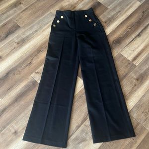 SPANX The Perfect Pant, Button wide leg pant